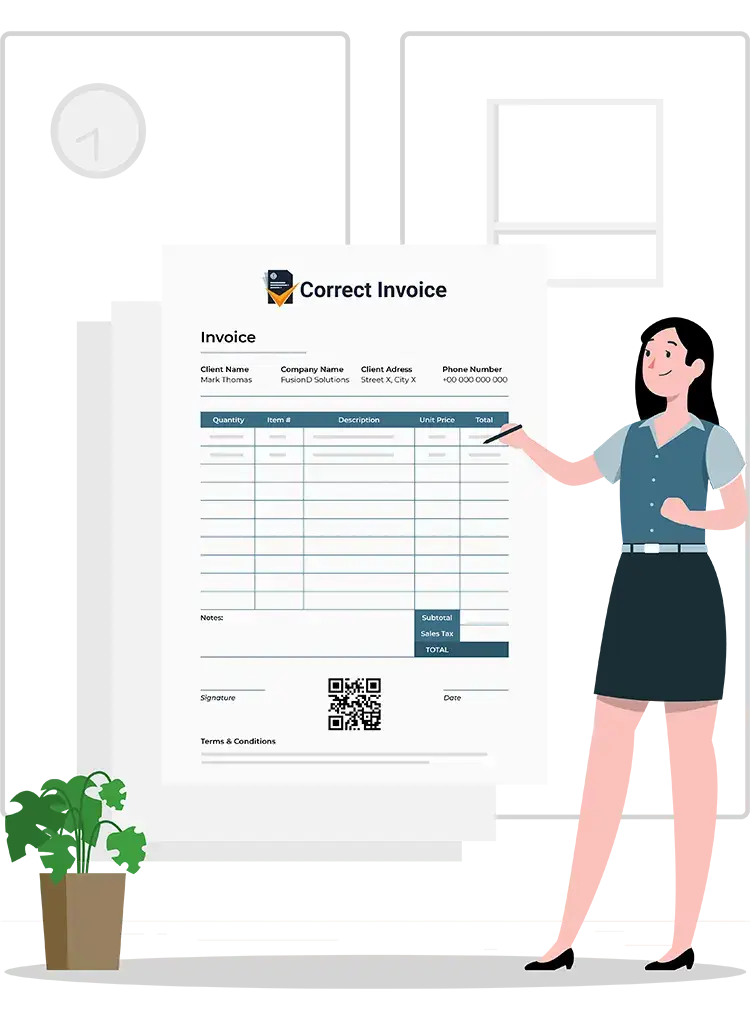Correct Invoice
